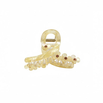 Alpha 55 Pince en plastique strass cheveux