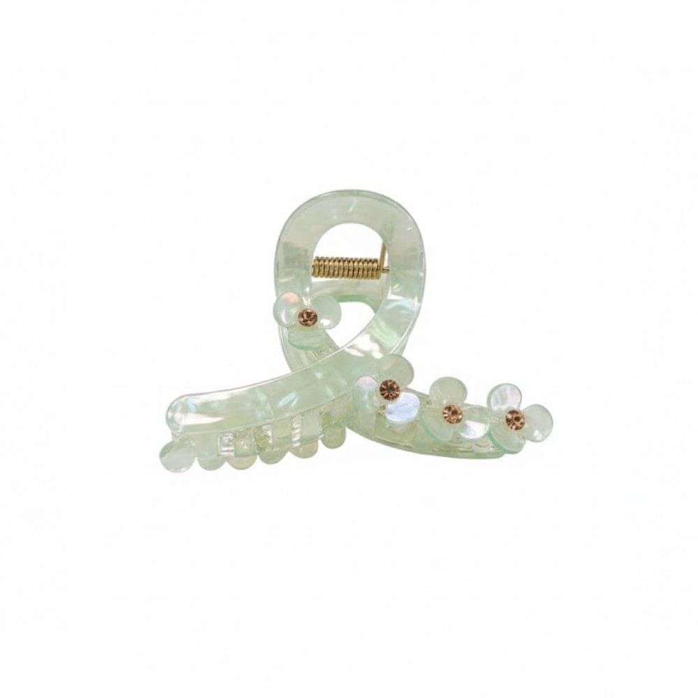 Alpha 55 Pince en plastique strass cheveux