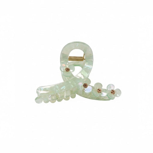 Alpha 55 Pince en plastique strass cheveux