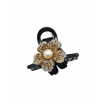 Alpha 55 Pince en strass fleur cheveux