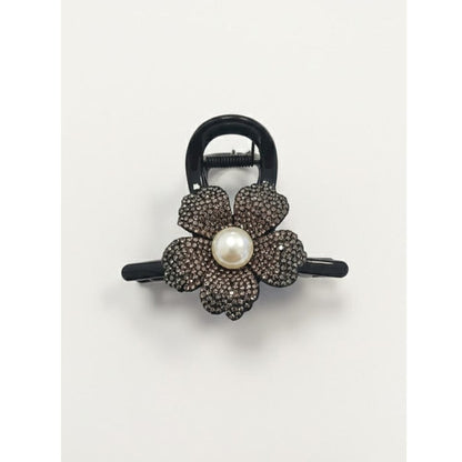 Alpha 55 Pince en strass fleur cheveux