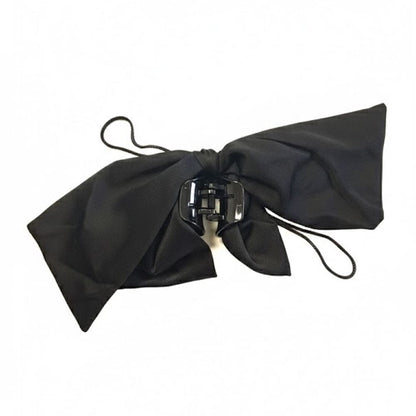 Alpha 55 Pince tissu satin fils strass – Accessoire cheveux chic