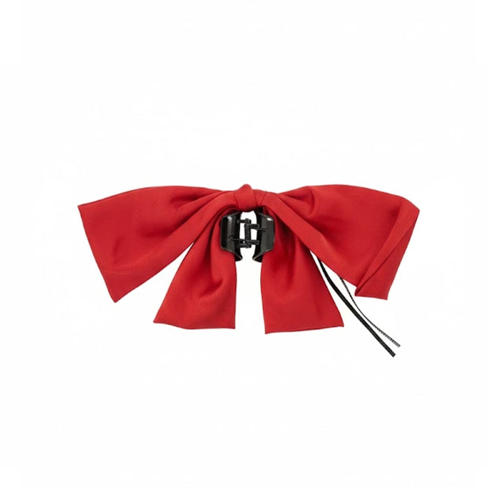 Alpha 55 Pince tissu satin fils strass – Accessoire cheveux chic