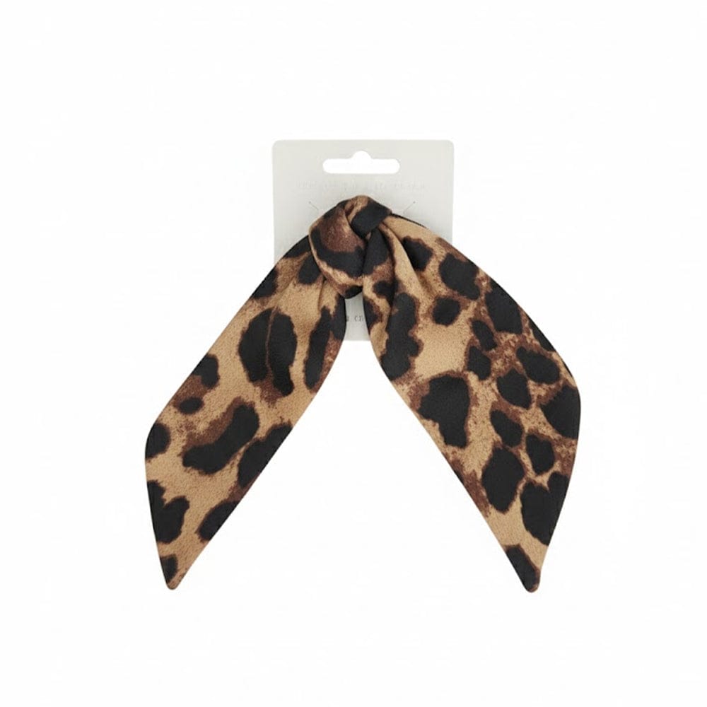 Alpha 55 Pince tissu satin imprimé – Accessoire cheveux élégant