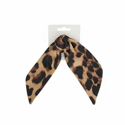 Alpha 55 Pince tissu satin imprimé – Accessoire cheveux élégant