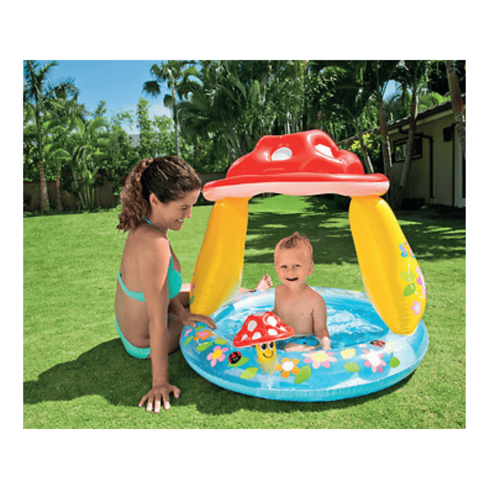 Alpha 55 Piscinette Pare-Soleil Champignon pour Enfants