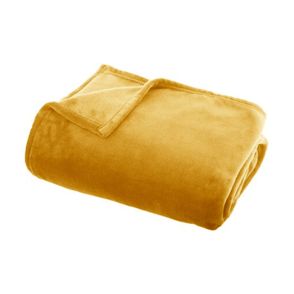 Alpha 55 Plaid Ocre Plaid en Flanelle Doux et Confortable
