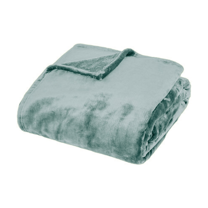 Alpha 55 Plaid Plaid Cuddly en Flanelle Doux et Chaud