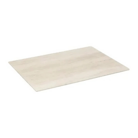 Alpha 55 Planche découper en verre travertin beige – Résistante