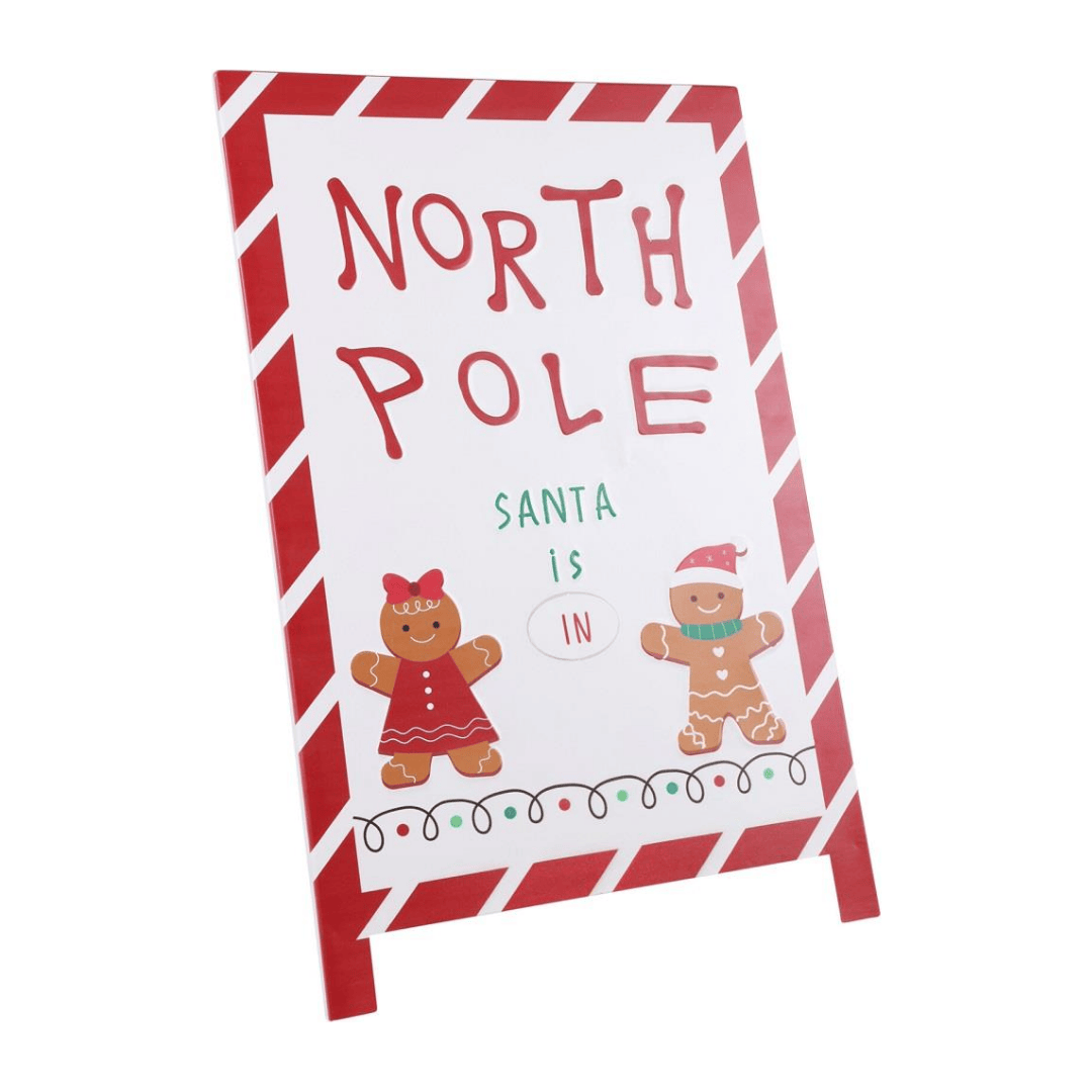 Alpha 55 Plaque pain d’épice de Noël – Décoration murale festive