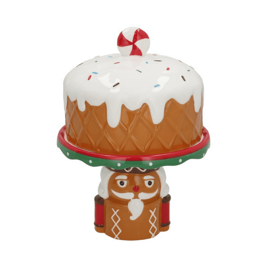 Alpha 55 Plat à gâteau Casse-Noisette – Présentoir festif élégant