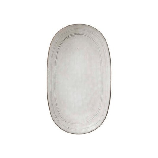 Alpha 55 Plat de Présentation Déco Flower Gris – Élégant & Moderne