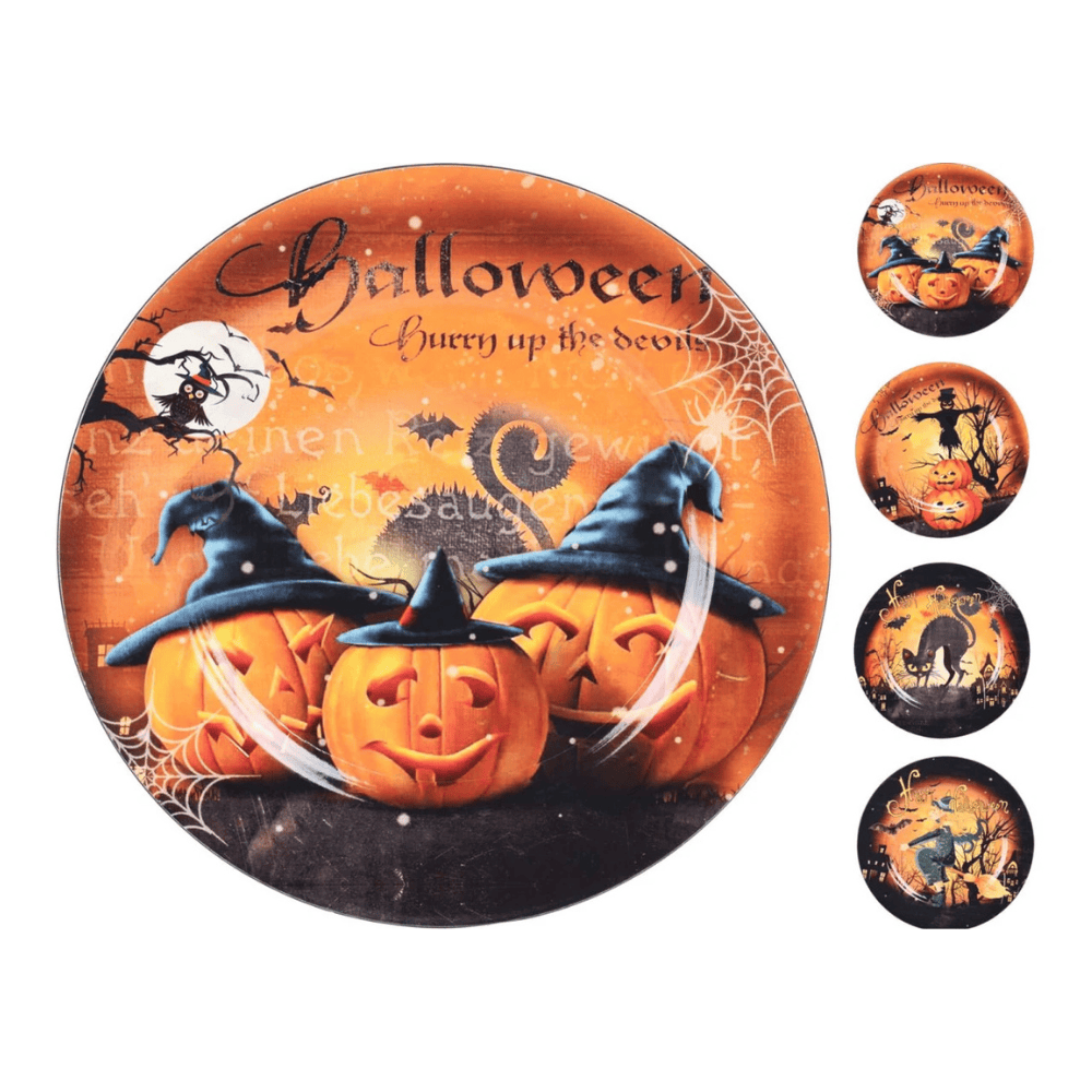 Alpha 55 Plat Décoré Halloween 33 cm