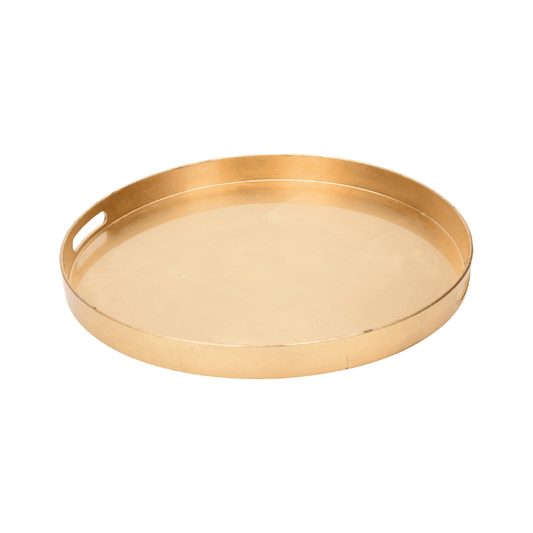 Alpha 55 Plateau en Plastique Doré – Léger, Pratique & Élégant