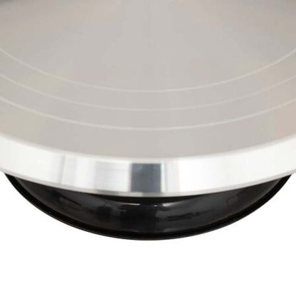 Alpha 55 Plateau tournant pour gâteau en aluminium