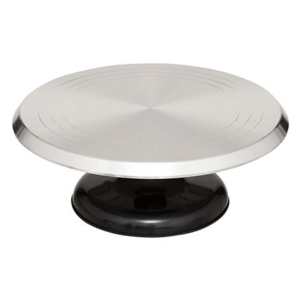 Alpha 55 Plateau tournant pour gâteau en aluminium