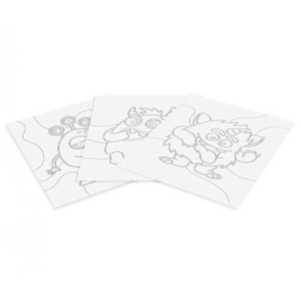 Alpha 55 Play-Fun Monstres – Kit de Peinture sur Sable Créatif