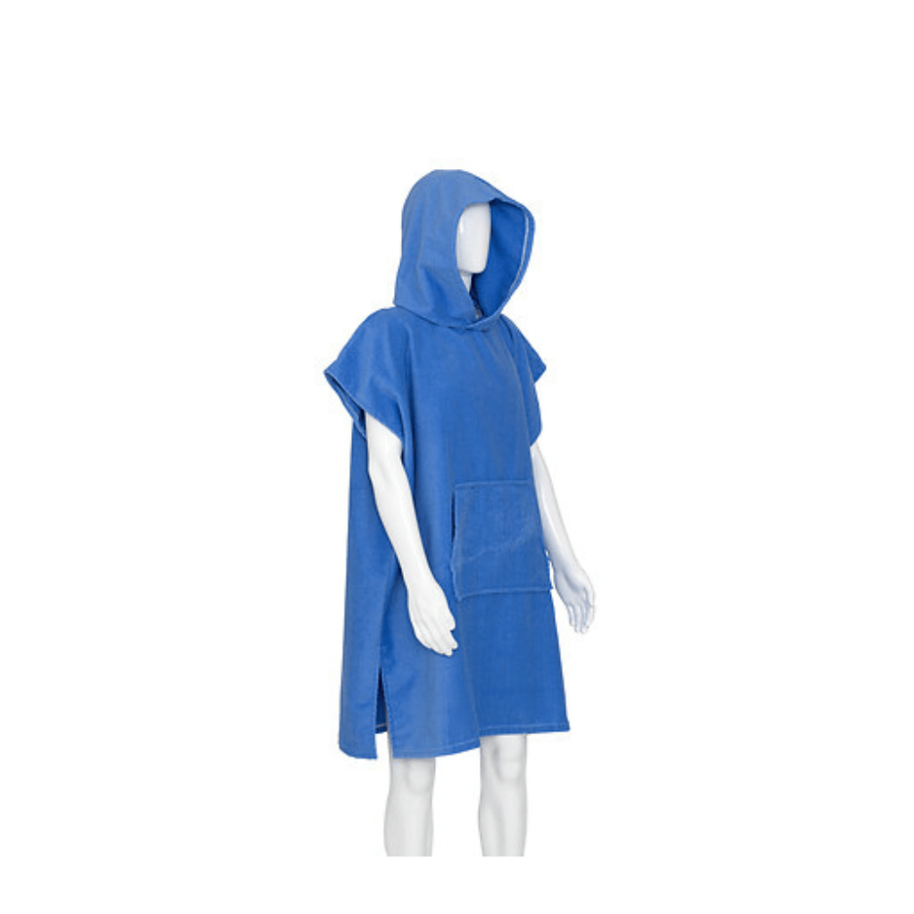 Alpha 55 Poncho de plage Azul en microfibre douce
