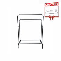 Portant à vêtements avec 10 cintres gratuits