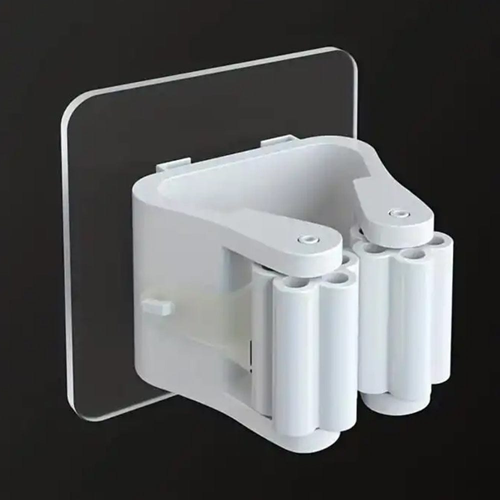 Alpha 55 Porte-balai adhésif transparent sans perçage