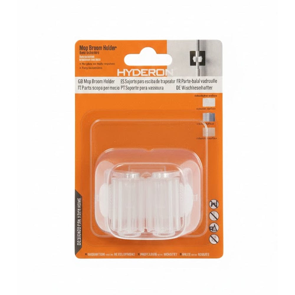 Alpha 55 Porte-balai adhésif transparent sans perçage