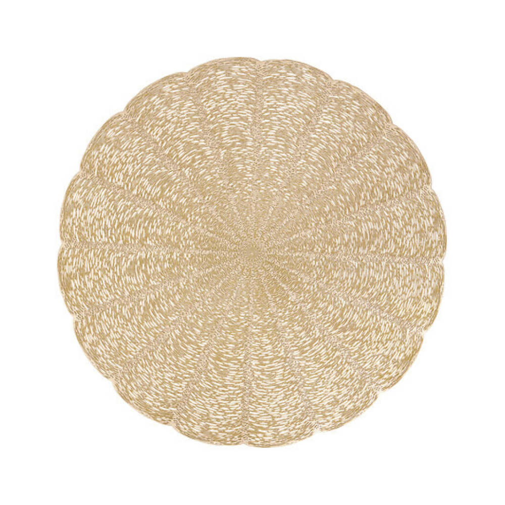 Alpha 55 Porte couverts Set de Table Nest Ø38 cm Doré – Décoration de Table