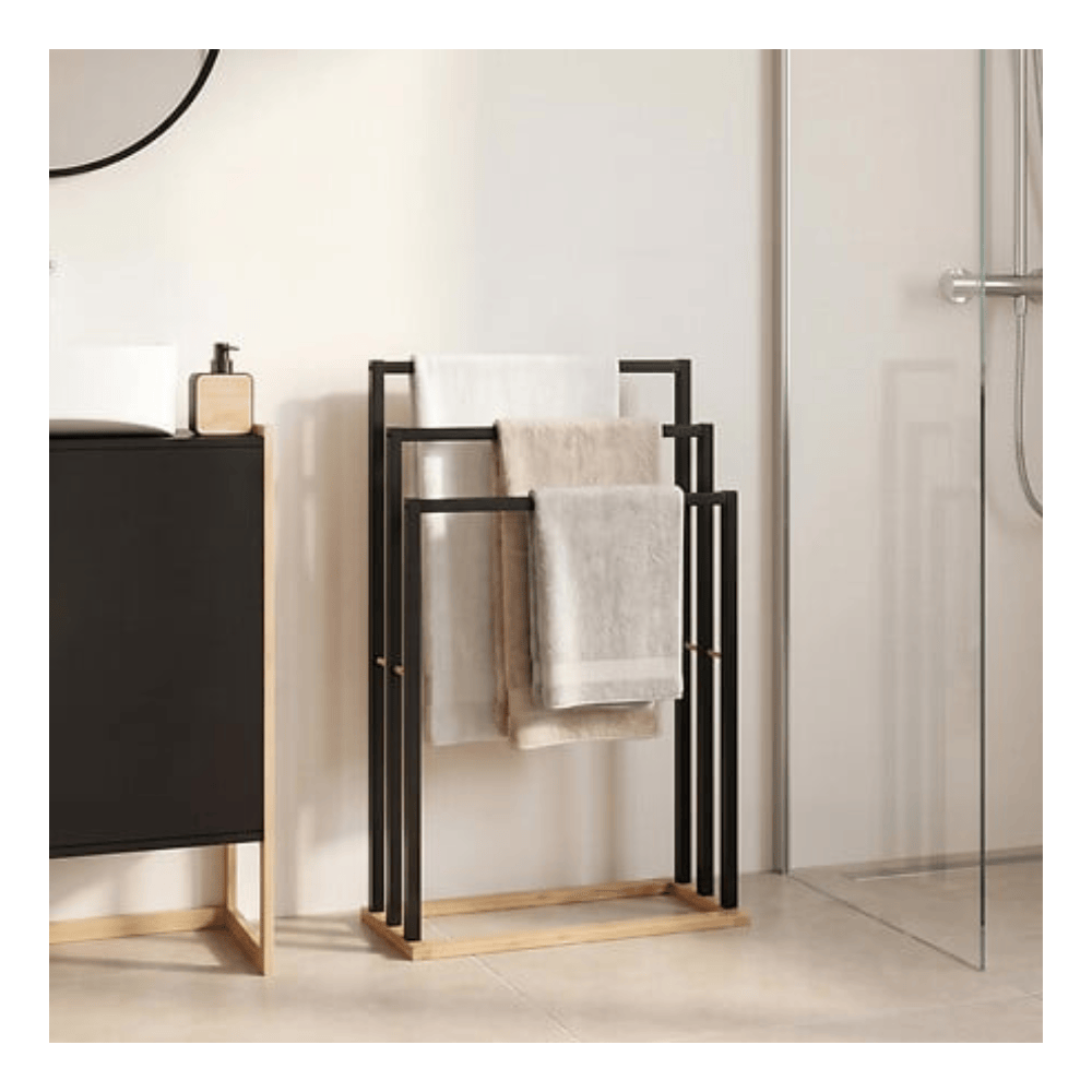 Alpha 55 Porte-Serviettes sur Pied Natureo