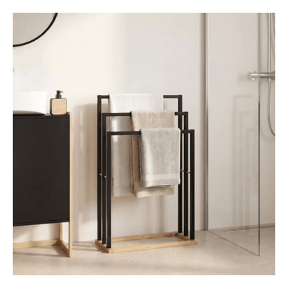 Alpha 55 Porte-Serviettes sur Pied Natureo