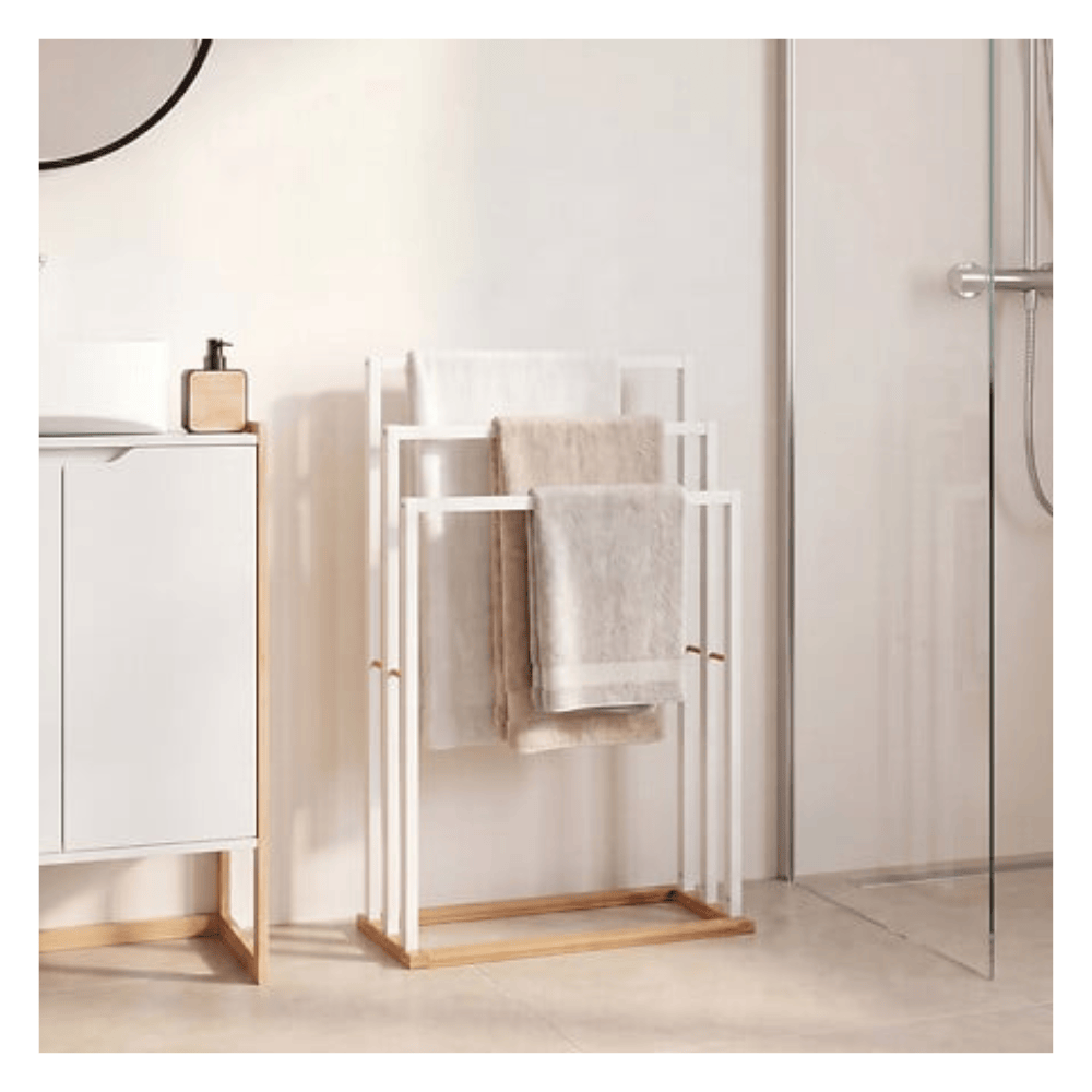 Alpha 55 Porte-Serviettes sur Pied Natureo
