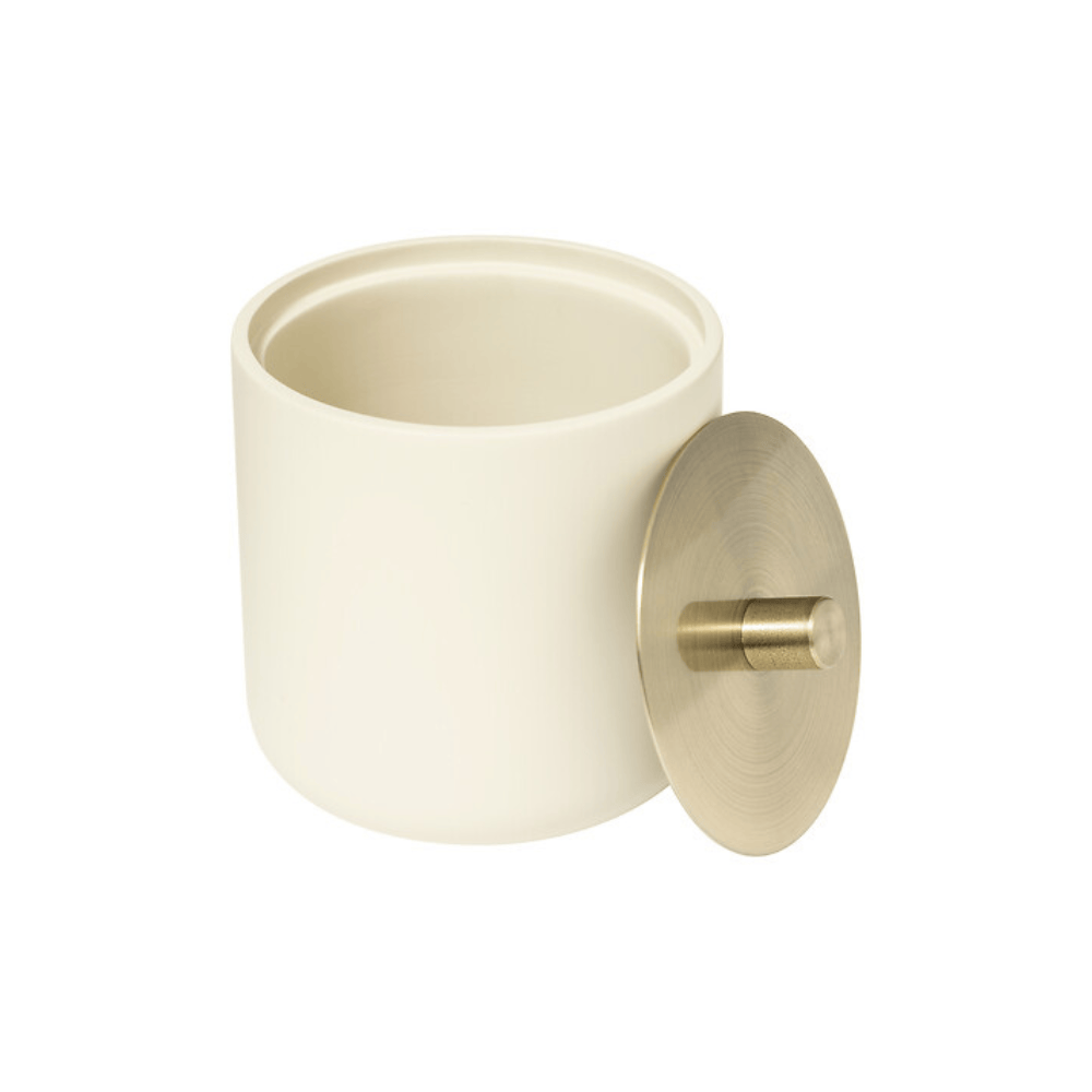 Alpha 55 Pot à cotons Duo pratique et élégant