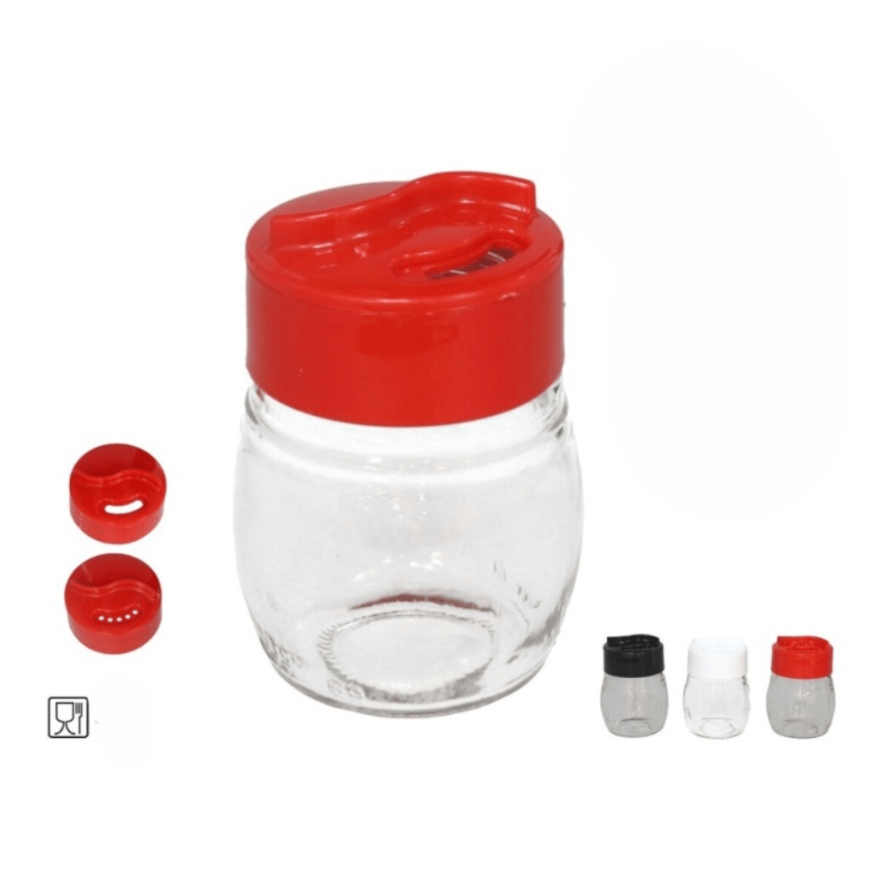 Alpha 55 Pot à épices en verre – Rangement cuisine