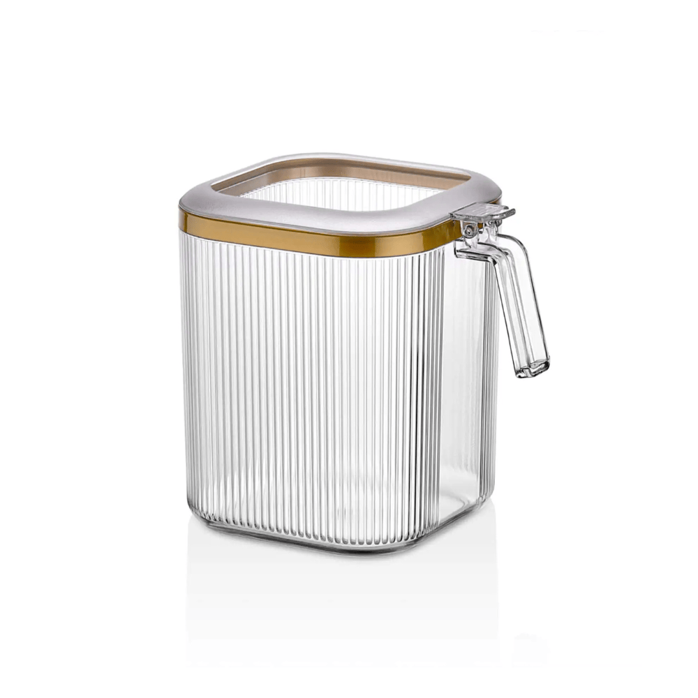 Alpha 55 Pot acrylique avec manche – Organiseur transparent