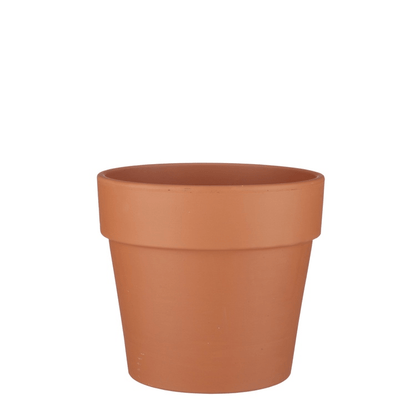 Alpha 55 Pot rond carina 12x13 cm terracotta