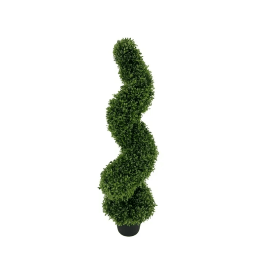 Alpha 55 Pot Topiaire Spirale de Buis Décoratif