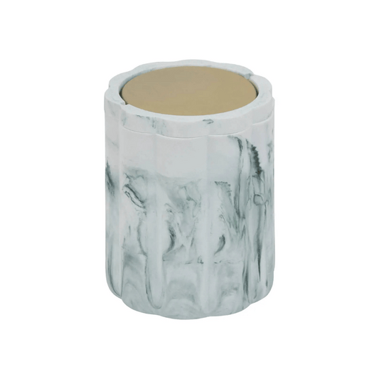 Alpha 55 Poubelle table 1,5L MARBY – Polyresin chic & compact