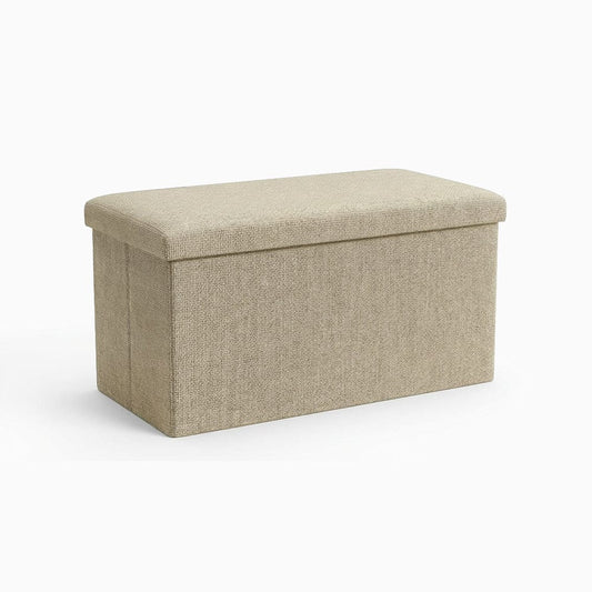 Alpha 55 Pouf coffre pliable pratique et gain de place