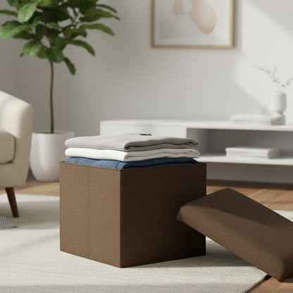 Alpha 55 Pouf coffre pliable – Rangement pratique & design