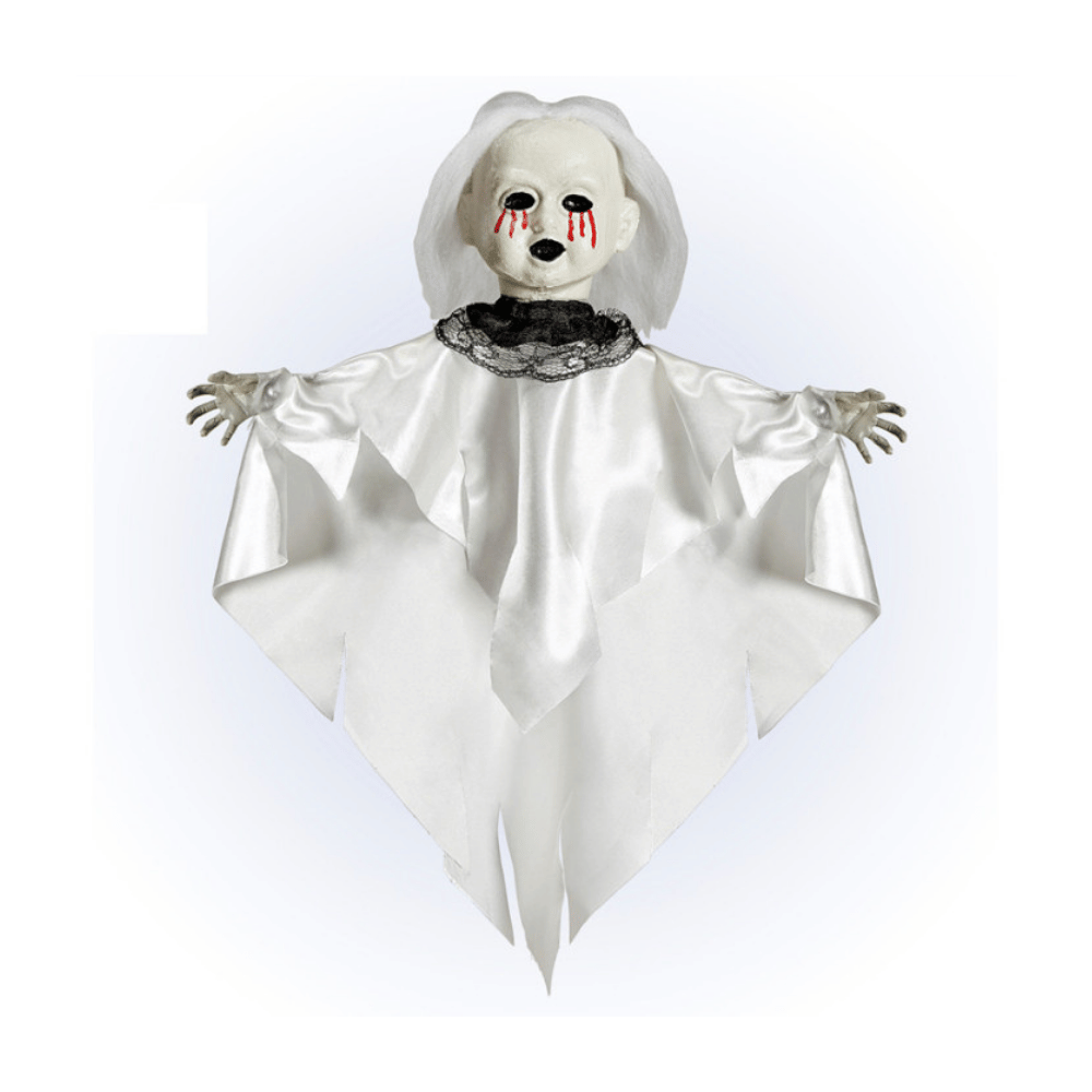 Alpha 55 Poupée effrayante – Déco d’Halloween terrifiante Alpha55