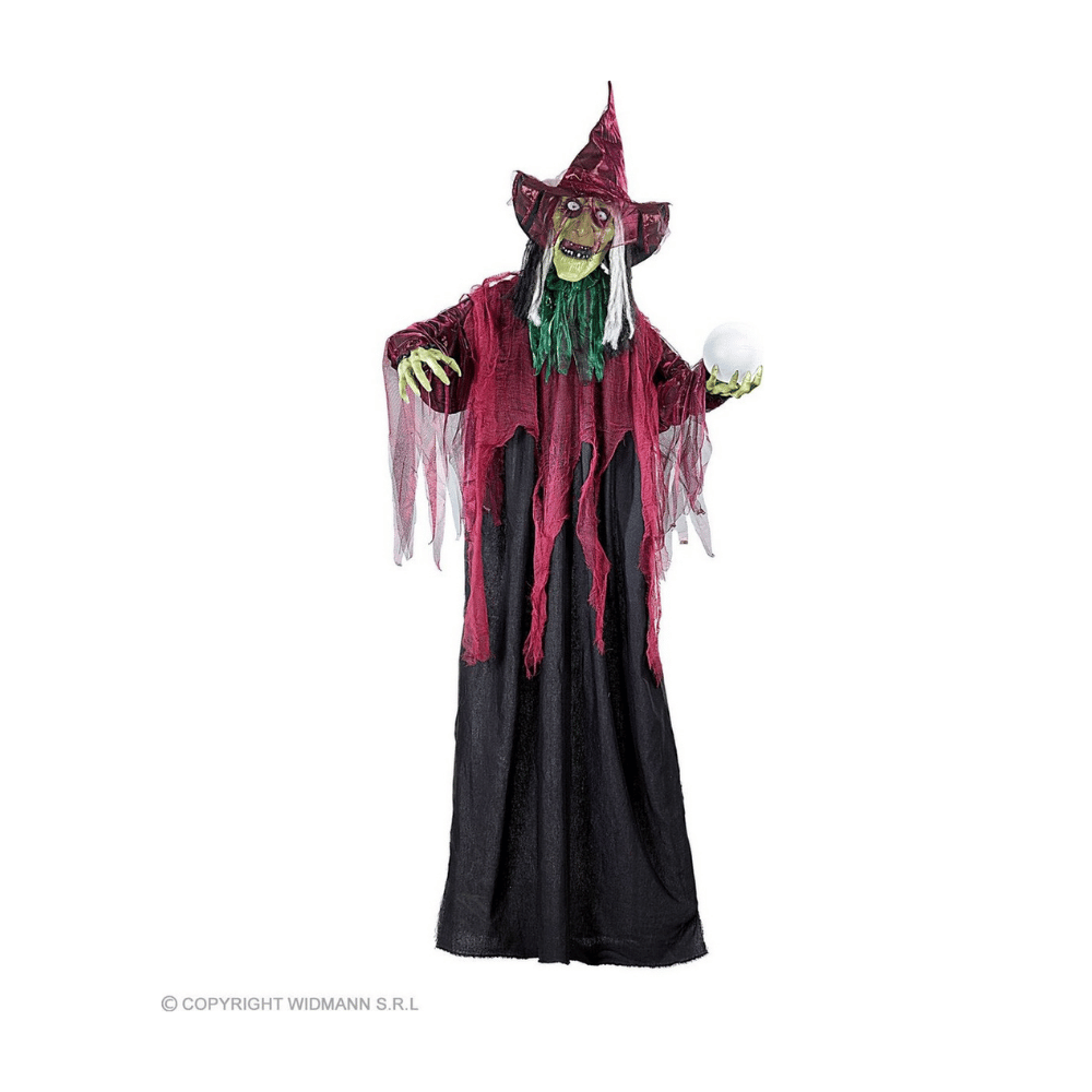 Alpha 55 Poupée sorcière lumineuse Halloween