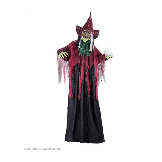 Alpha 55 Poupée sorcière lumineuse Halloween