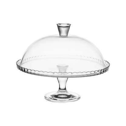 Alpha 55 Présentoir à gâteaux Lara en verre élégant
