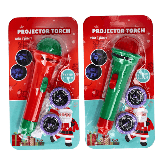 Alpha 55 Projecteur Torche Noël – Lumière Animée Festive