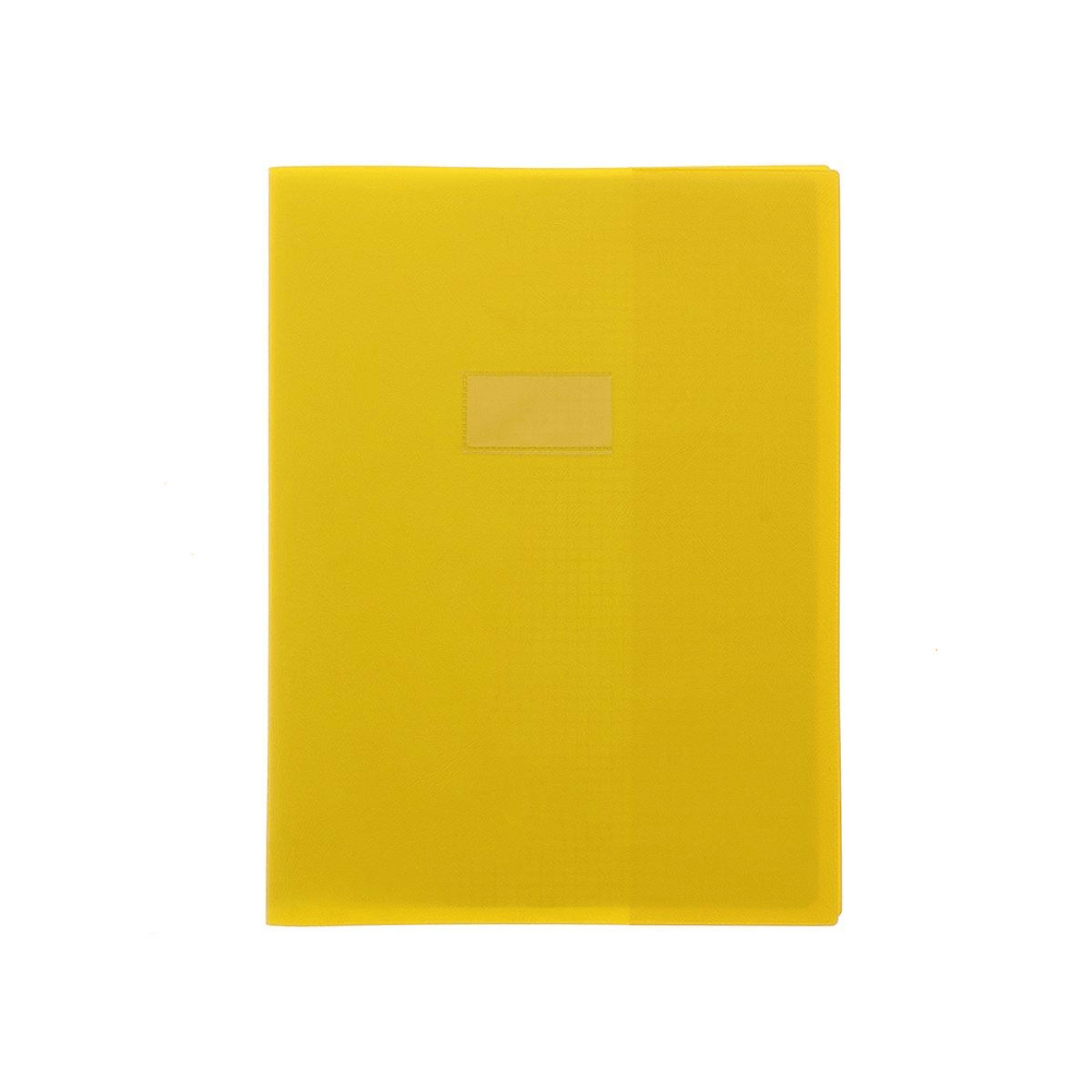 Alpha 55 Protège-Cahier Calligraphe Sans Rabat Jaune