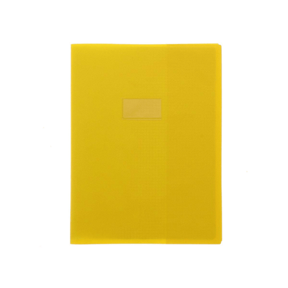 Alpha 55 Protège-Cahier Calligraphe Sans Rabat Jaune