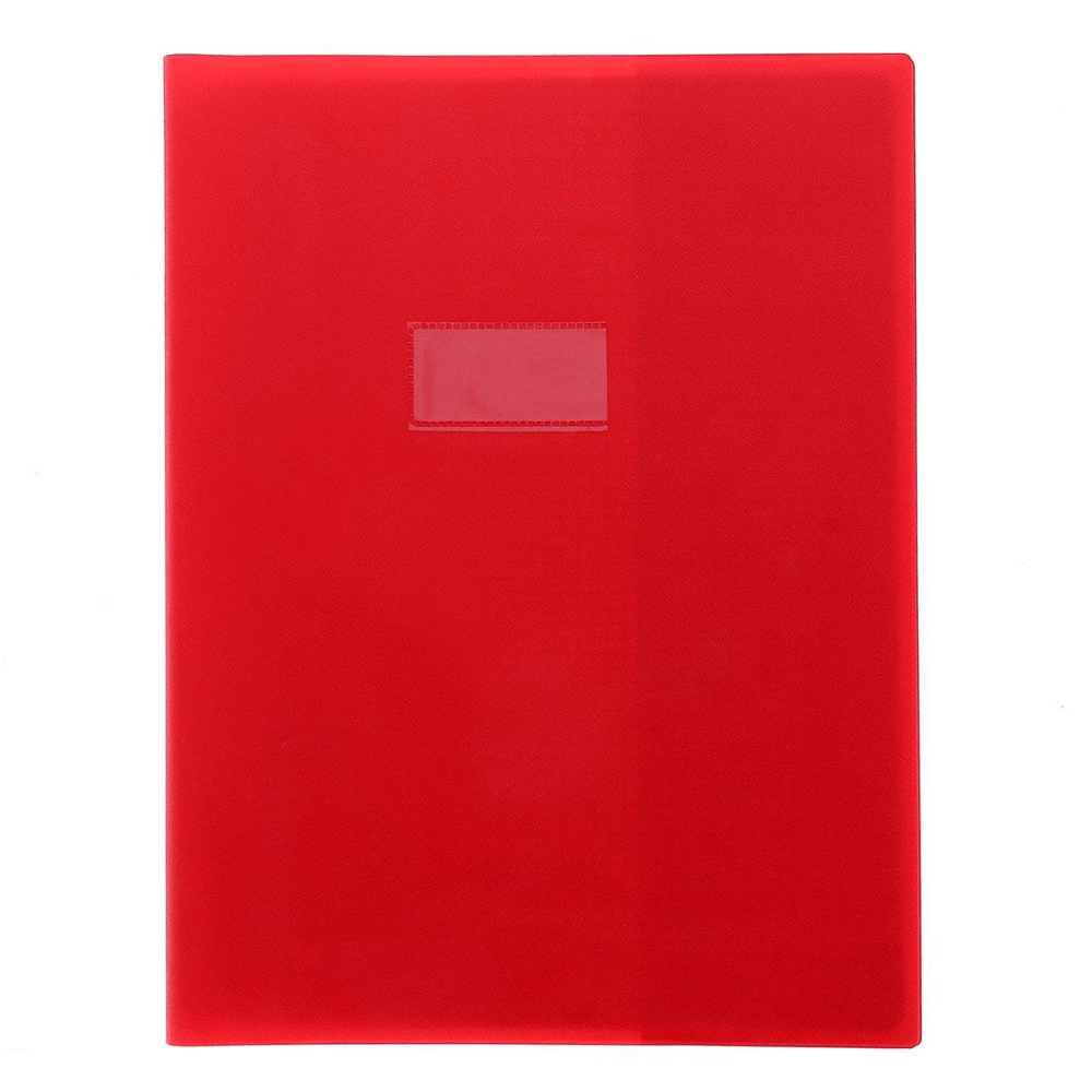 Alpha 55 Protège-Cahier Calligraphe Sans Rabat Rouge