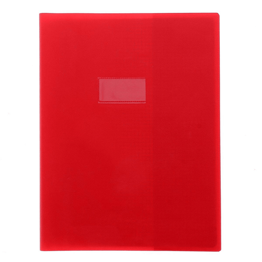 Protège-Cahier Calligraphe Sans Rabat Rouge — Alpha 55 Maroc