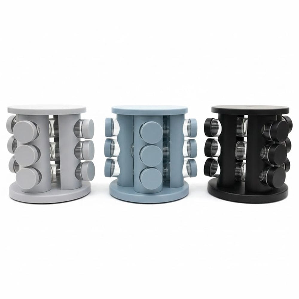 Alpha 55 Rack à épices rotatif avec 12 pots pratiques