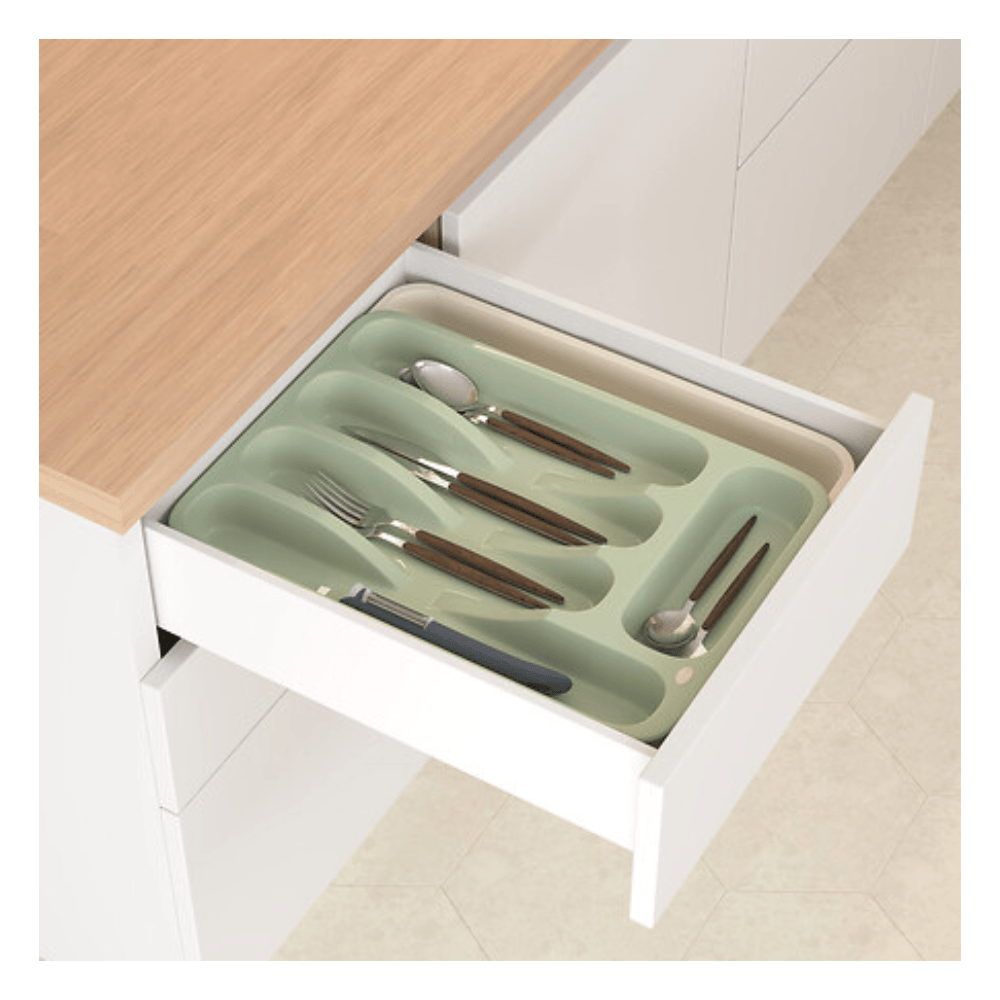 Alpha 55 Range-Couverts Extensible Poly 6 Compartiments