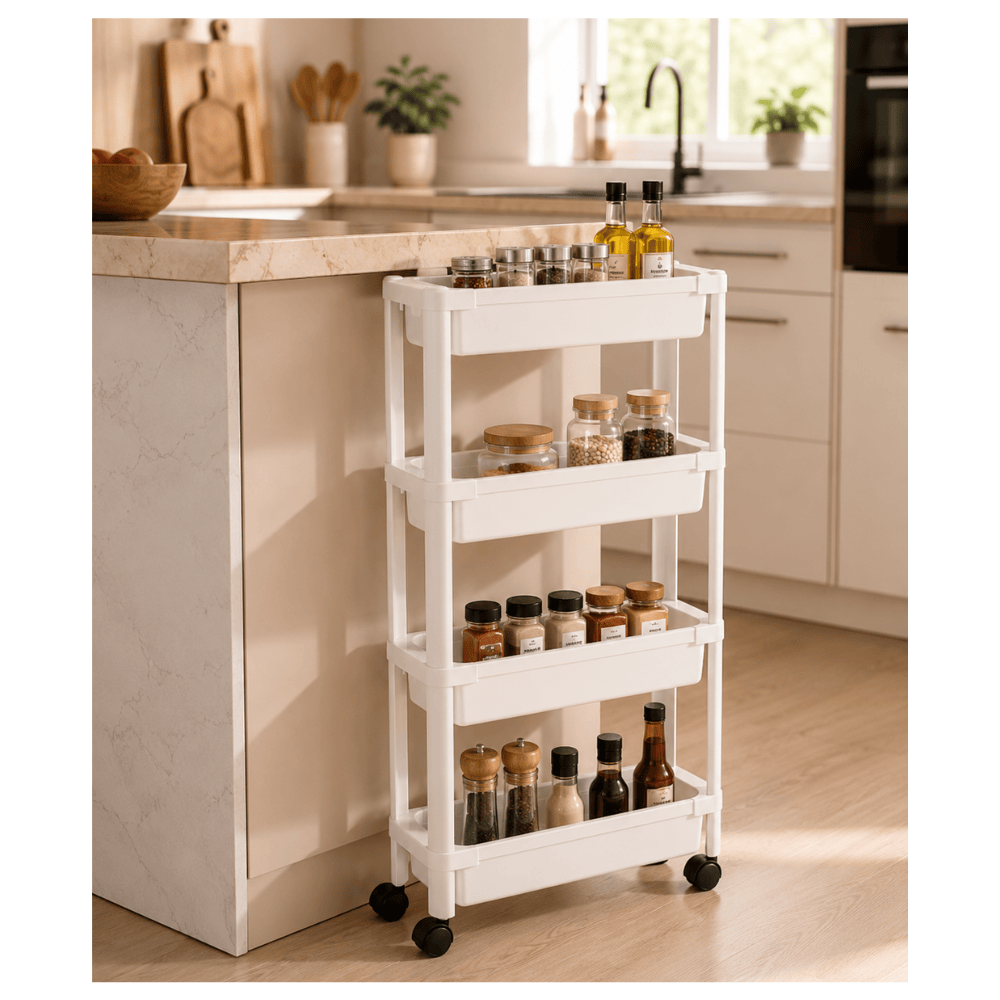 Alpha 55 Resserre Extensible 4 Niveaux de Rangement Cuisine