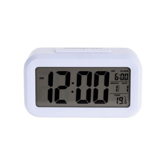 Alpha 55 Réveil digital touch en plastique